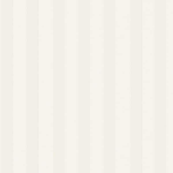 Matte and Shiny Embossed Striped Wallpaper in Pearl