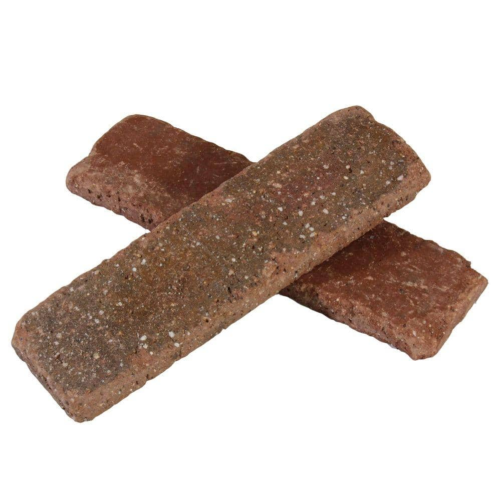 Old Mill Brick Columbia Street Thin Brick Singles - Flats (Box of 50) -  7.625 in x 2.25 in (7.3 sq. ft) TB-27007CS - The Home Depot