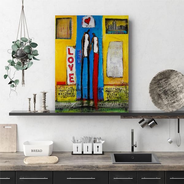 Courtside Market Joy 30x40 Canvas Wall Art