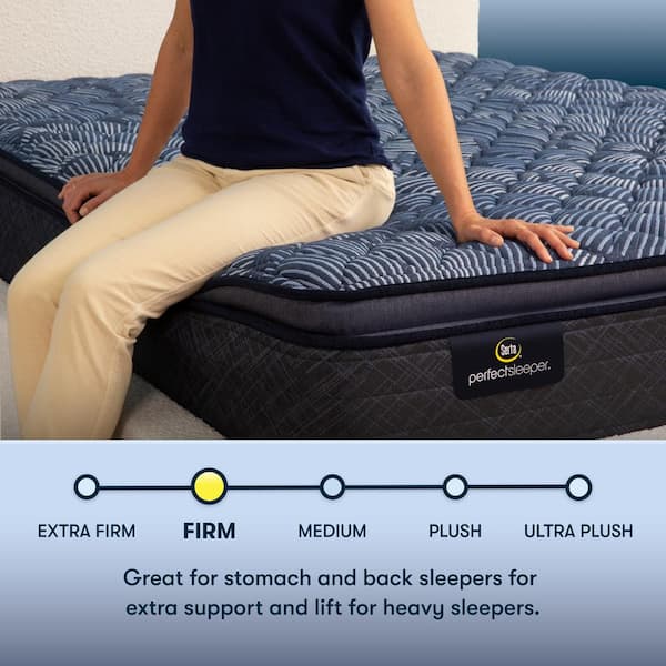 Perfect Sleeper Oasis Sleep Twin XL Firm Pillow Top 14.5 in. Mattress
