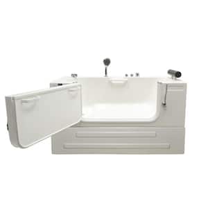 Neptune 59 in. Walk-In Soaking Bathtub in White with Left Drain Neptune 59 in. Walk-In Soaking Bathtub in White with Left Drain