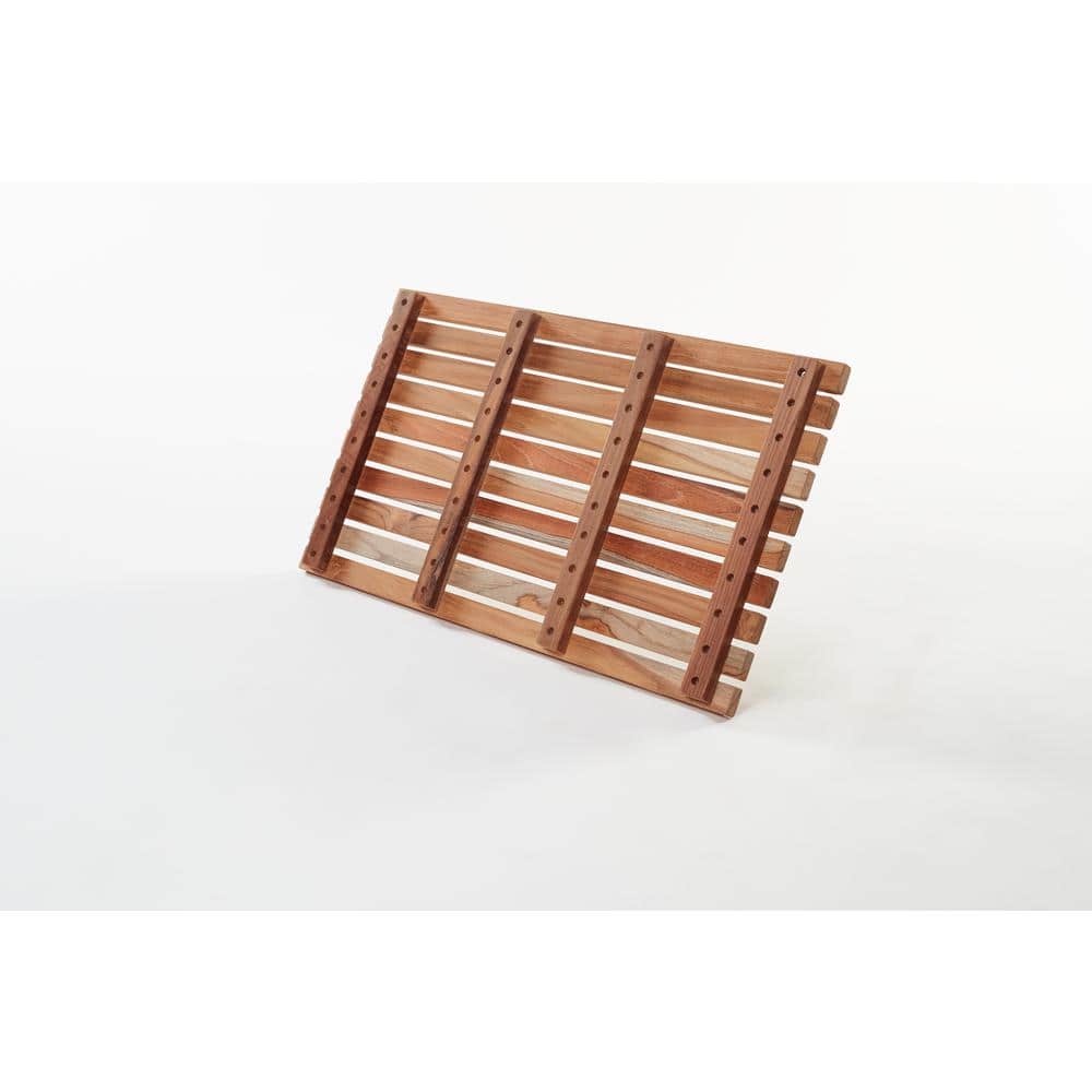 Gala Teak 24" x 14" Eco-Friendly Bath Mat