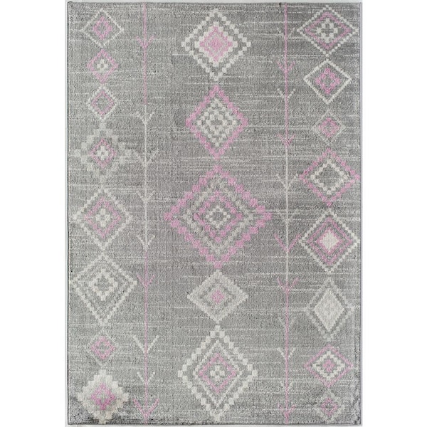 Rugs America CosmoLiving By Cosmopolitan Native Blush 2 X 4ft. Indoor Area Rug