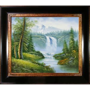 29 in. x 33 in. "Nature's Appeal" by Unknown Artists Framed Oil Painting