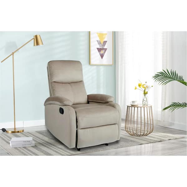 Pinksvdas Brown Vibrating, Adjustable Ergonomic Reclining Chair