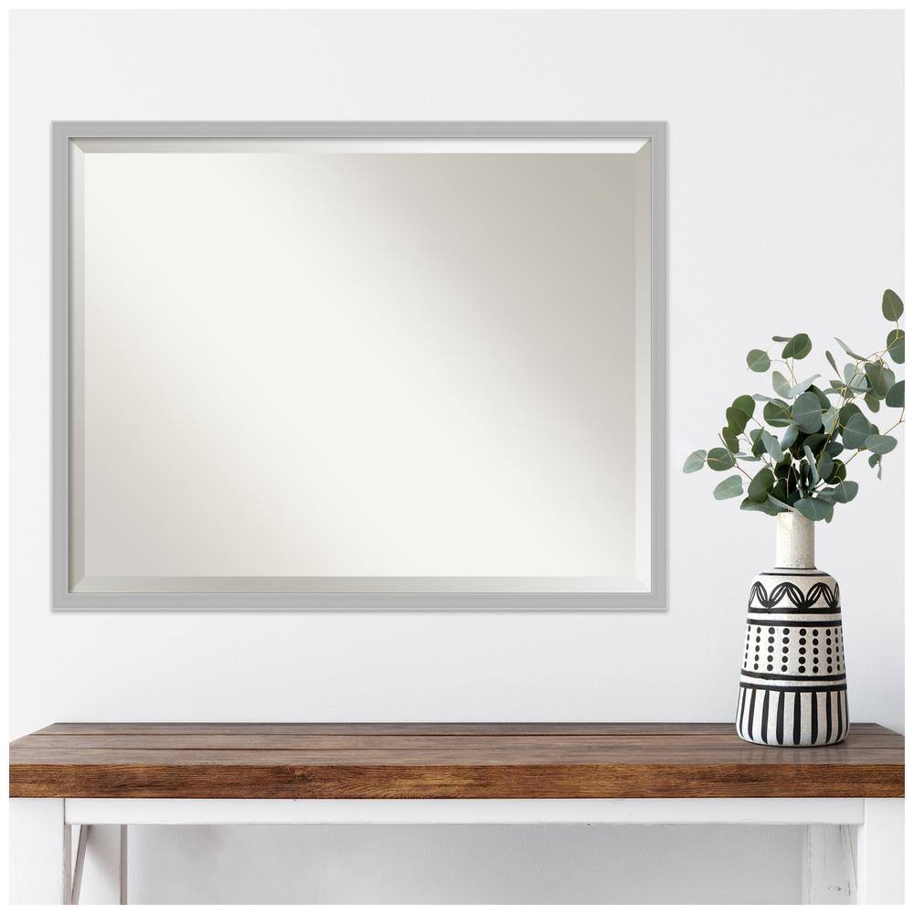 Hera Chrome 29" x 23" Silver Framed Wall Mirror
