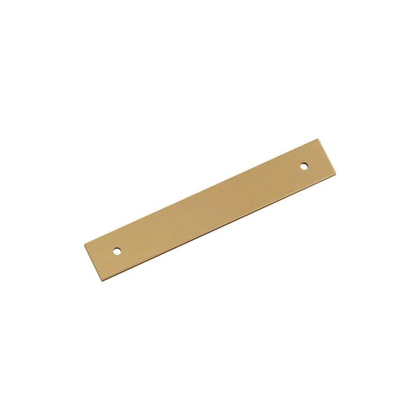 Ladera 5-1/16 in. Center-to-Center Rectangle Champagne Bronze Pull Cabinet Backplate