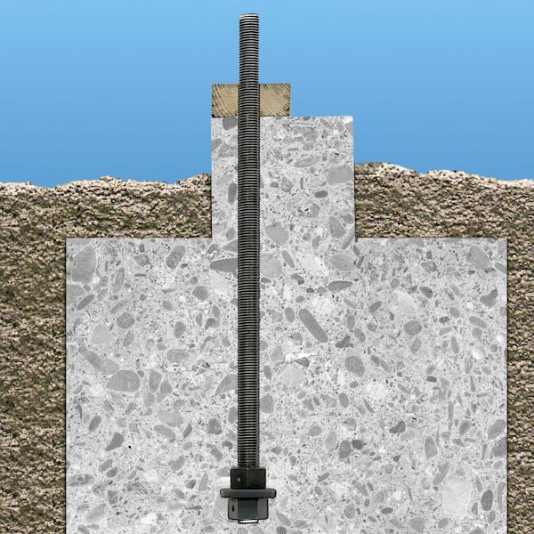 PAB 5/8 in. x 18 in. Preassembled Anchor Bolt with Washer