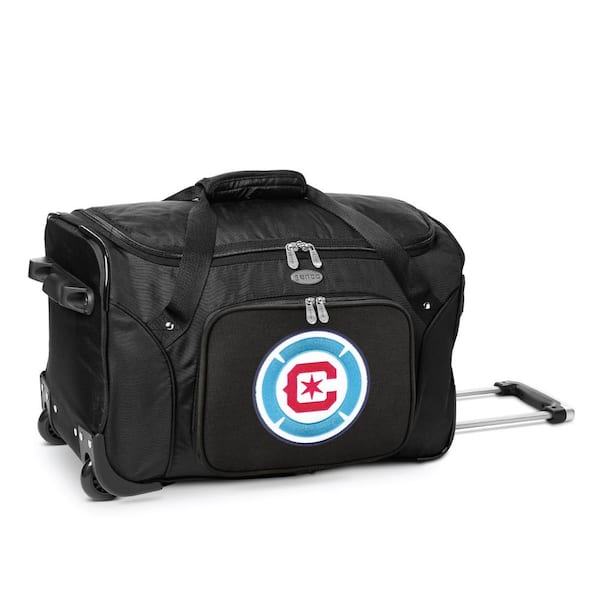 Unbranded Chicago Fire Fc 22 in. Wheeled Duffel Bag