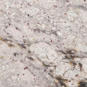 3 in. x 3 in. Granite Countertop Sample in Yukon White