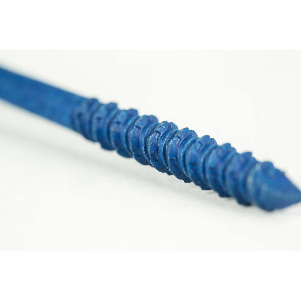 Blue Hex Washer Head Concrete Anchors 1/4 in. x 3-1/4 in. 150CT