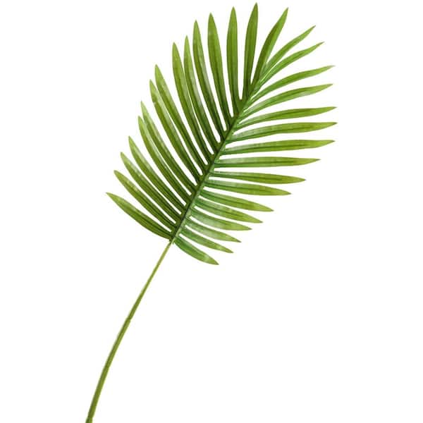 D&W Silks Artificial Indoor Small Hawaiian Palm Leaf (Set of 3)