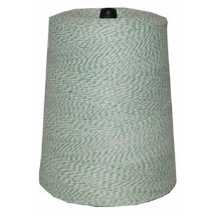 4-Ply 9600 ft. 2 lb. Twine Cone in Variegated Green and White