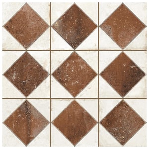 Kings Arles Brown 13 in. x 13 in. Ceramic Floor and Wall Tile (12.0 sq. ft./Case)