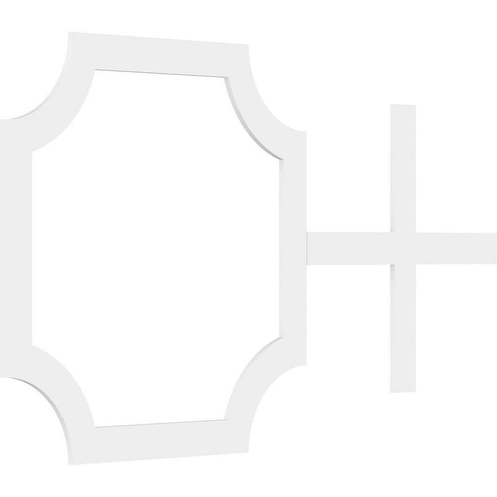 Large White PVC Decorative Fretwork Wall Panels