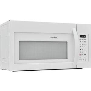 30 in Width 1.8 cu. ft. 1000 Watt Over the Range Microwave with Charcoal Filter 300 CFM in White