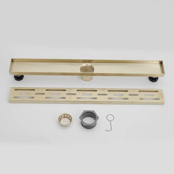 https://images.thdstatic.com/productImages/18733144-1a37-4958-a731-44c9586b14c7/svn/brushed-gold-bwe-shower-drains-a-9fd03-gold-44_600.jpg