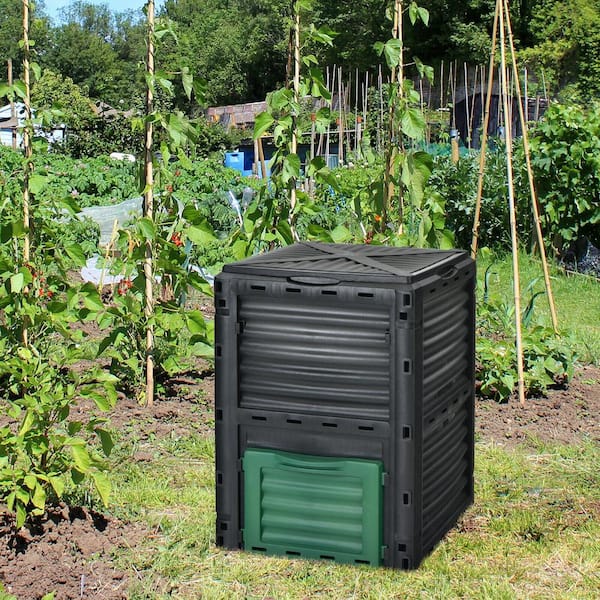 VILOBOS 80 Gal Garden Compost Bin Large Composter Barrel Household Waste  Saver