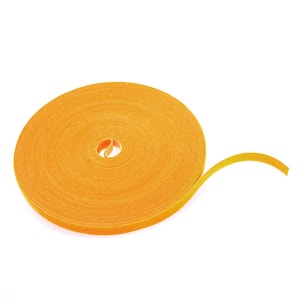 Cable Management Solutions 75 ft. VELCRO Brand Bulk Roll, Yellow