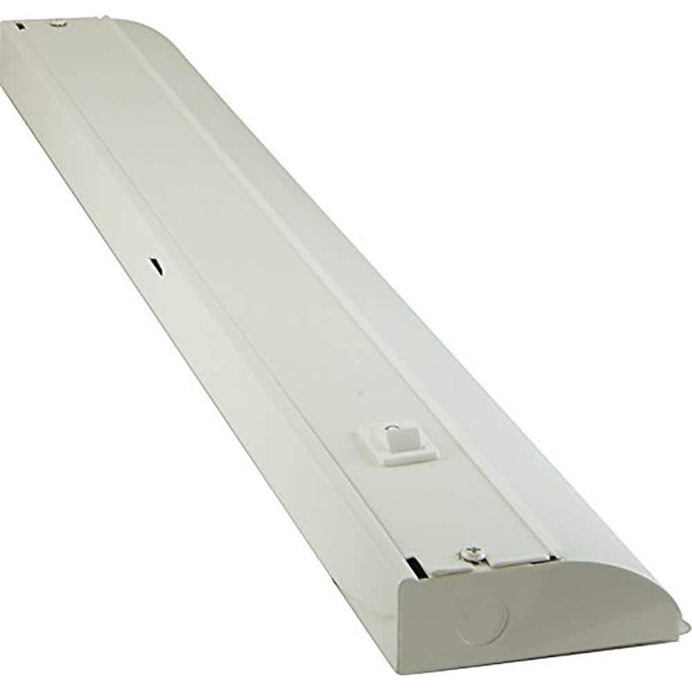 Enbrighten Hardwired 48 in. LED White Under Cabinet Light 30891 The Home  Depot