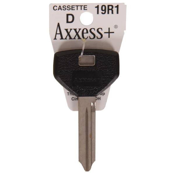 key’s Axxess+ #19R1 Rubberhead Chrysler Automotive Key Blank 440191