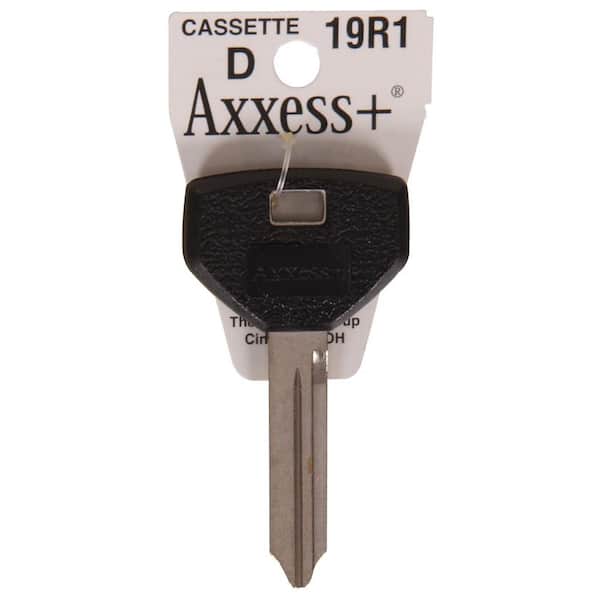 Axxess+ 19R1 Rubberhead Chrysler Automotive Key Blank 440191 The