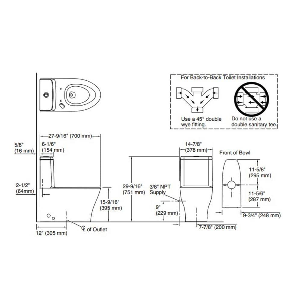 Reach Curv Compact Elongated Dual-Flush High-Efficiency Toilet