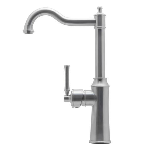 Kokols Suriel Single-Handle Bar Faucet in Stainless Steel