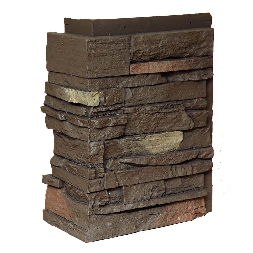 NextStone Country Ledgestone Himalayan Brown 10.25 in. x 3.5 in