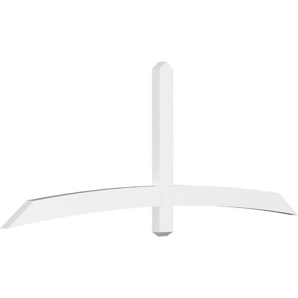 Ekena Millwork Bellingham 84 in. W x 31.5 in. H x 2 in. D Signature Polyurethane Bracket