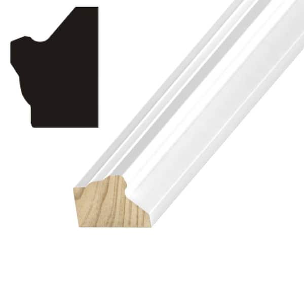 Builders Choice OP 194 1 in. x 1-3/8 in. Primed Finger-Jointed Pine Stucco Wood Molding