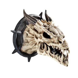 Horned Dragon Skull Novelty Wall Trophy