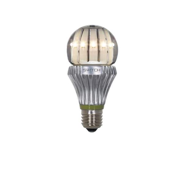 SWITCH 100W Equivalent Cool White  A21 Clear LED Light Bulb