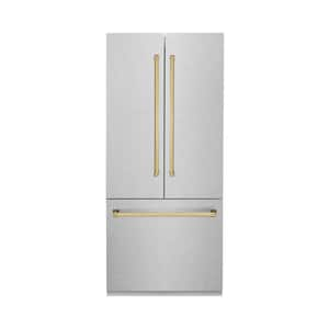 ZLINE Kitchen and Bath Autograph Edition 36 in. 3-Door French Door 