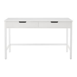 small white cheap desk