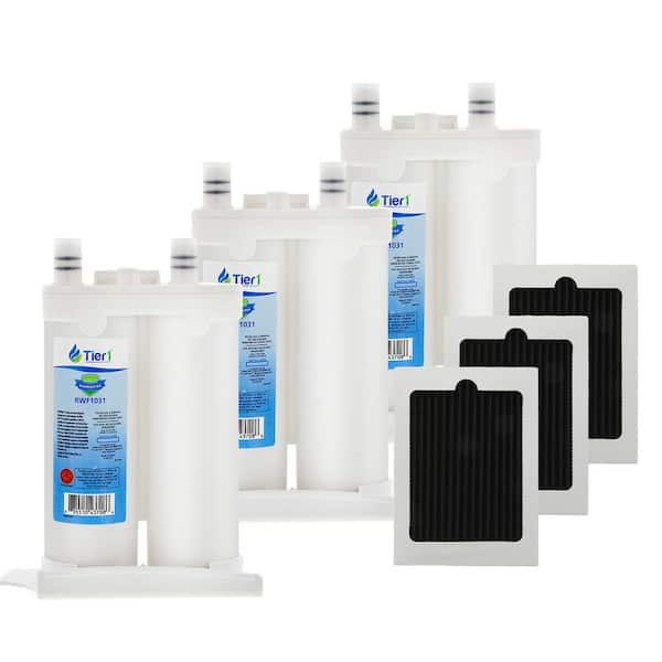 Tier1 Pure Source 2 Comparable Refrigerator Water Filter Replacement for WF2CB, NGFC 2000,1004-42-FA, 469911,469916 (3-Pack)