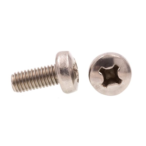 Stainless Steel Phillips Pan Head Machine Screws DIN 7985 A Qty 10 M8 x 12mm 