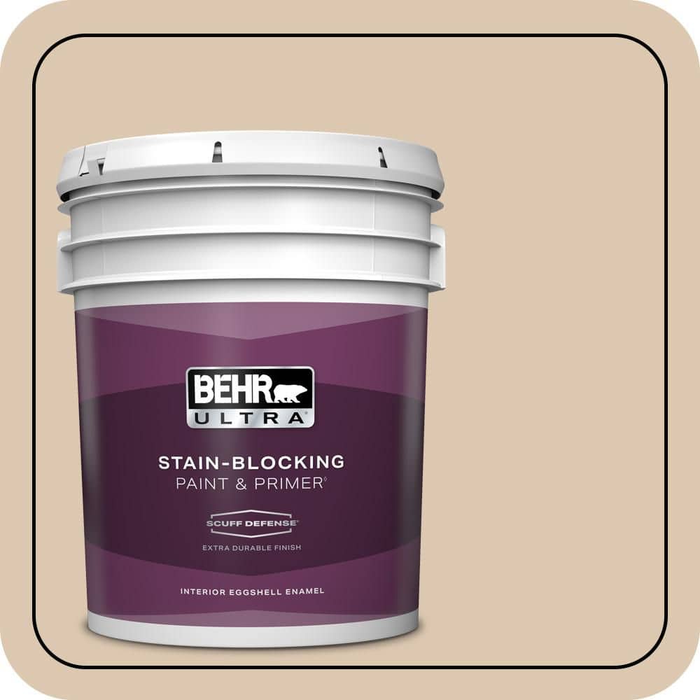 5 gal. #N270-2 Lentil Extra Durable Eggshell Enamel Interior Paint & Primer price history on PriceWatchPro