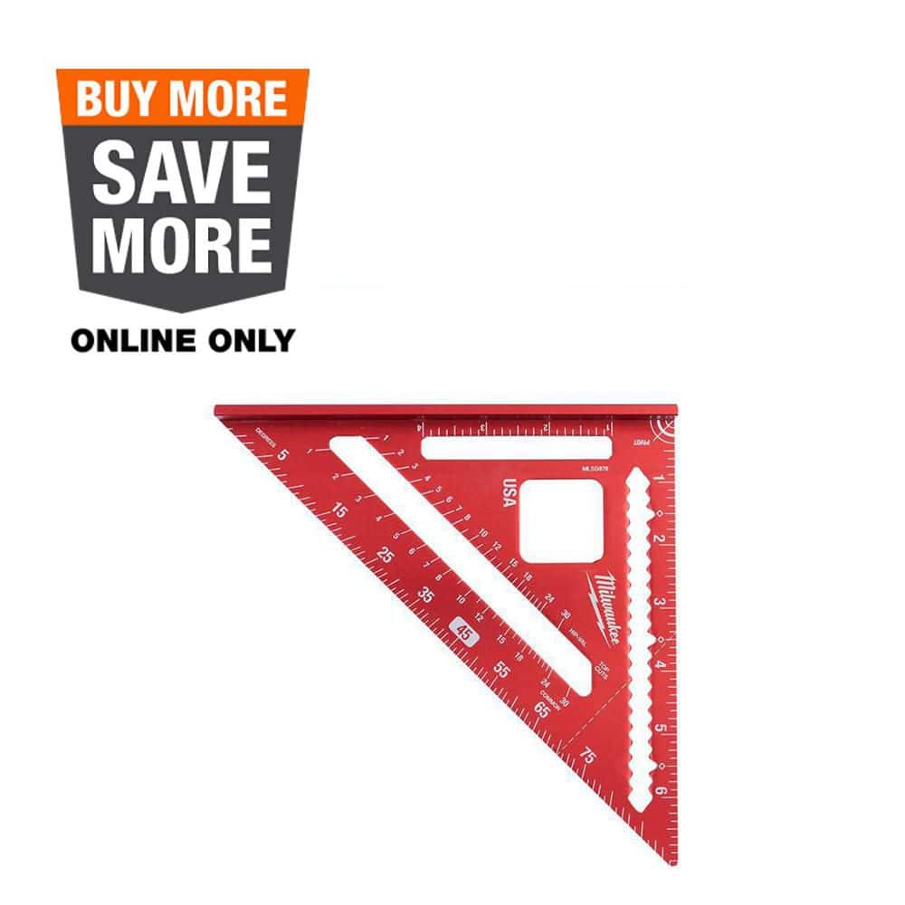 Milwaukee 7 in. Rafter Square MLSQ070 - The Home Depot