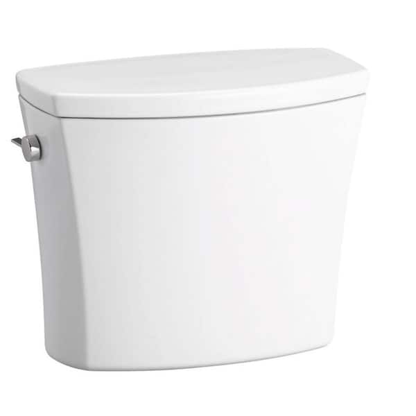 KOHLER Kelston 1.28 GPF Single Flush Toilet Tank Only with AquaPiston Flushing Technology in White