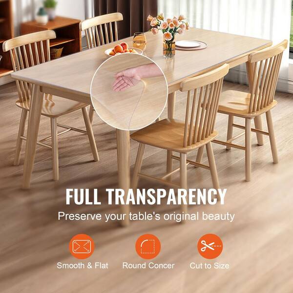 Round Clear Table Protector Round Table Cover Protector Round Table Top Round Clear Table Protector Round Table Cover Protector Round Table Top