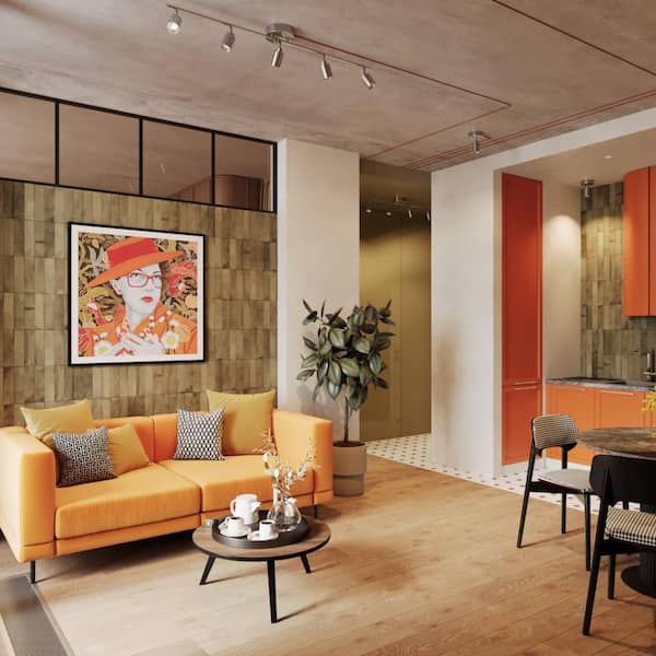 Shura 5-Light Brushed Nickel Integrated LED Track Light w/ Rotatable Heads, Ceiling Mounted, Hardwired, 3000k 2450 Lumen