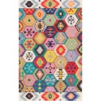 Giuseppina Tribal Bohemian Multi 6 ft. x 9 ft. Area Rug