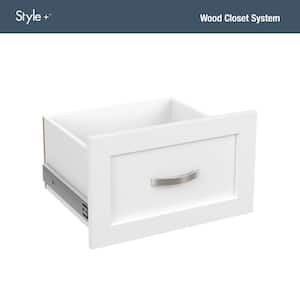 Style+ 10 in. H x 17 in. W White Shaker Drawer Kit for 17 in. W Style+ Tower