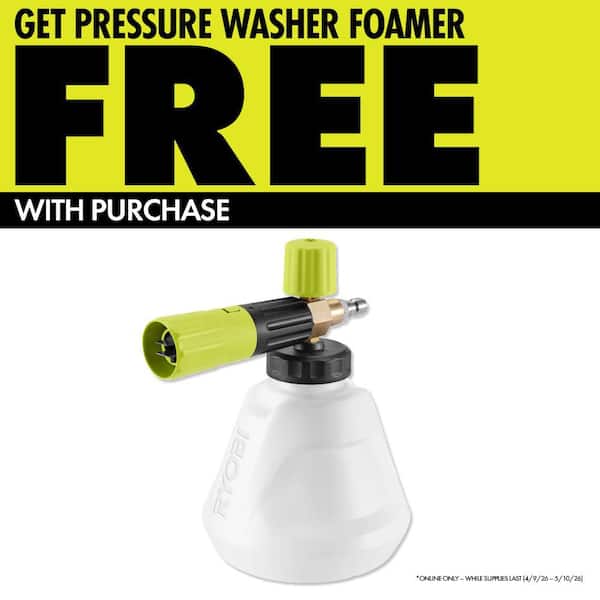 3000 PSI 1.1 GPM Cold Water Electric Pressure Washer with Premium Foamer