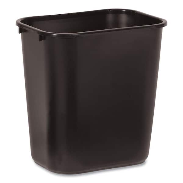 Rubbermaid Spa Works 9 Qt. Plastic Waste Basket in Metallic Blue 2116757 -  The Home Depot