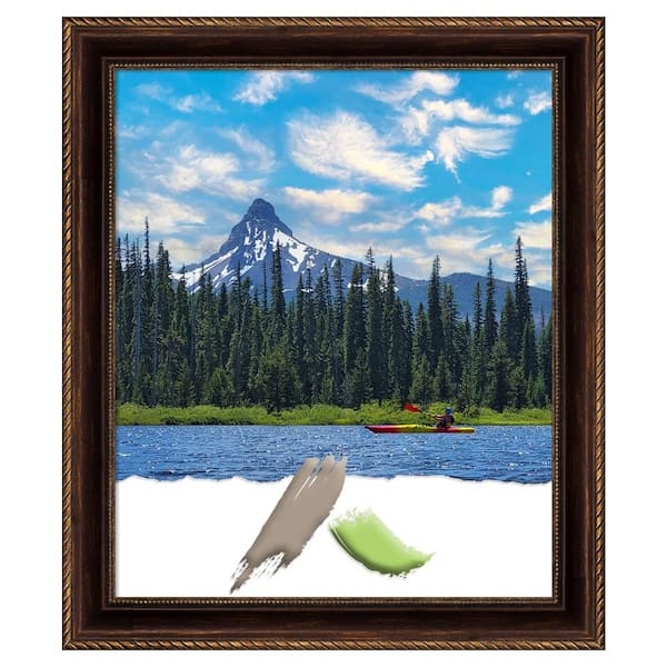 Amanti Art Corded Bronze Picture Frame Opening Size 20 x 24 in.