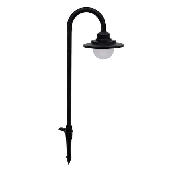 Sandhurst Low Voltage Coastal Matte Black Integrated LED Outdoor Landscape Weather Resistant Path Light