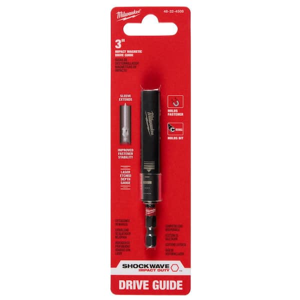 Milwaukee SHOCKWAVE Impact Duty 3 in. Magnetic Drive Guide 48-32