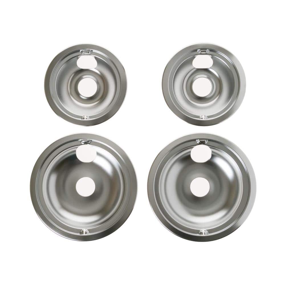 GE Range Drip Bowl Pan For GE Hotpoint 4 Pack GE68C The Home Depot